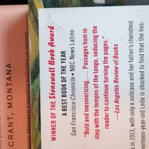 THE GODS OF TANGO BY CAROLINA DE ROBERTIS ... AND IMMIGRANT, MONTANA A NOVEL - Picture 6 of 7